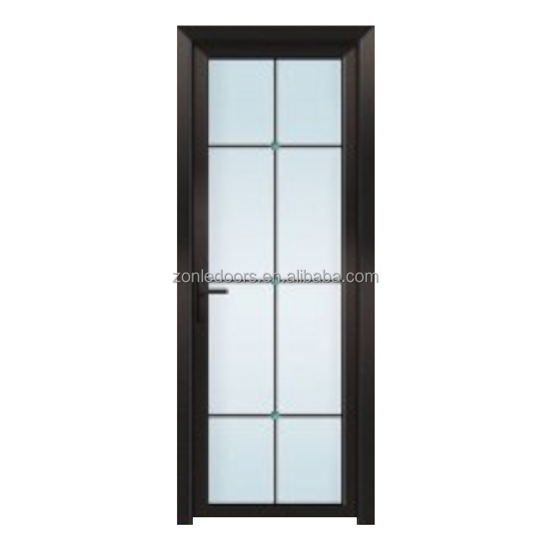 New Arrival Hotel Home Bathroom Aluminum Framed Double Sliding Tempered Glass Shower Door