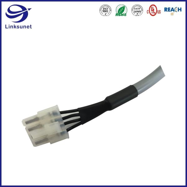 Custom automobile wiring harness with 43025 Latch Lock Receptacle Connectors