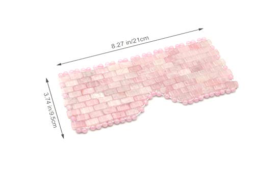 Crystal Jade Rose Quartz Eye Care Sleep Eye Mask For Face Improve Your Overall Well-being