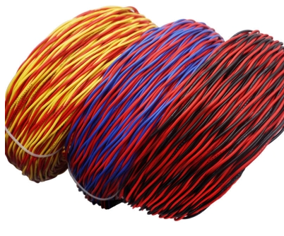 RVS Flexible Twisted Electrical Wire 4 6 10 mm PVC 2 Cores Twisted Pair Cable