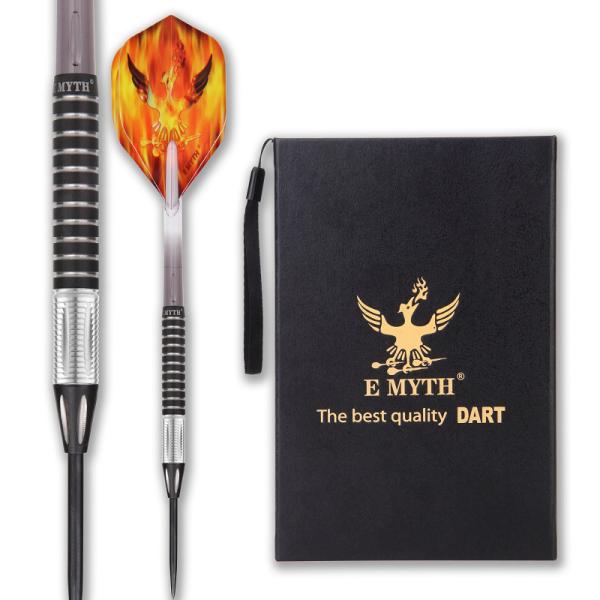 Emyth Couple Style Steel Tip QING NIU Tungsten Darts Set