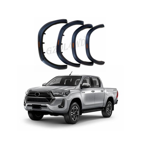 OEM Wheel Arch Flares 2015 2019 Toyota Hilux Revo Slimline Fender Flares