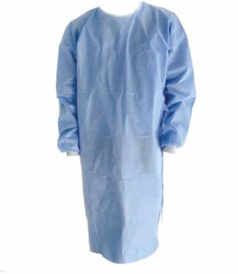 O isolamento resistente fluido não estéril do controle da infecção veste 40gsm para a venda perto de mim