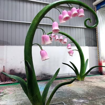 Amusement Park Animatronic Plant Model Customized for Decoration