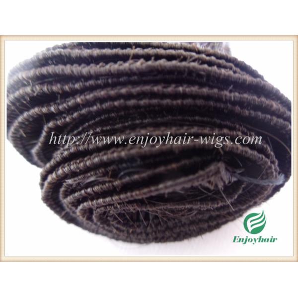 Hand tied weaviing Brazilian virgin remy hair,body wave hair extension no shed no tangle