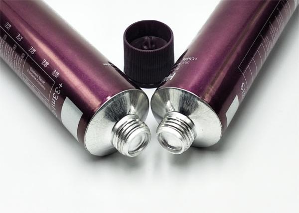 D32MM Thread Hair Color Tube Customized Color With Cylindrical Puncture Cap