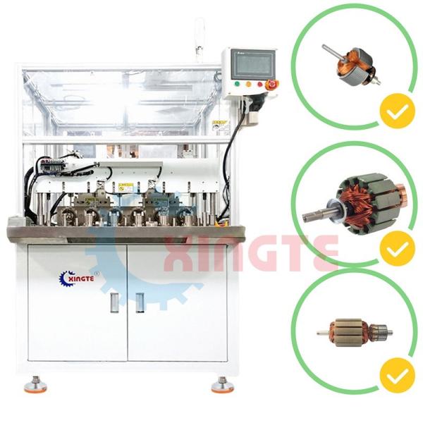 7kW Fully Automatic Armature Winding Machine 6 Stations Rotor Winding Machine Manufacturers