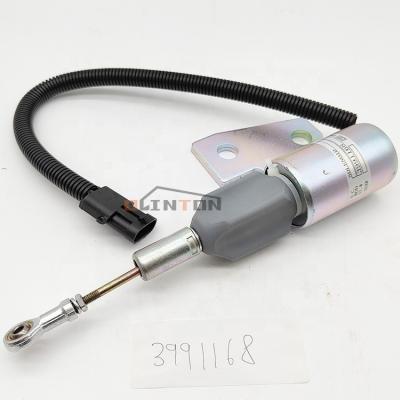 Excavator Machinery Parts 24V Stop Flameout Solenoid Valve 3991168 for Construction Works