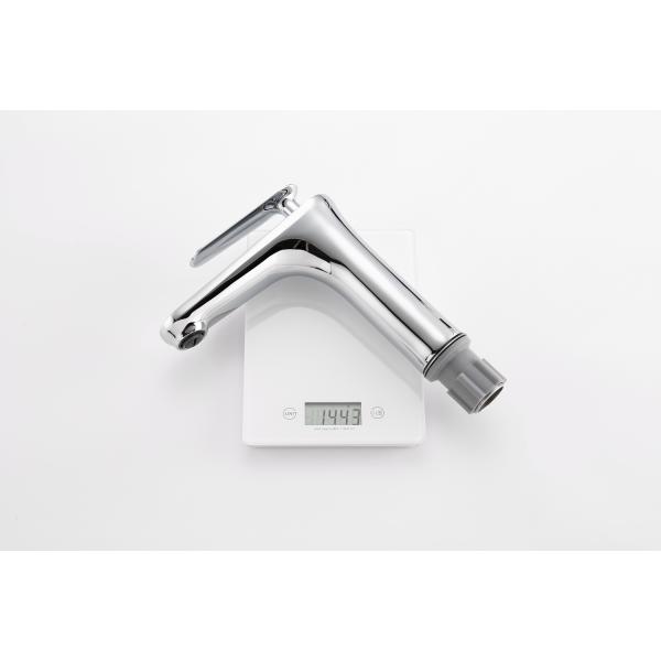 Hotel Brass Chrome Polished Farmhouse Single Handle Lavatory Basin Vanity Sink Faucet