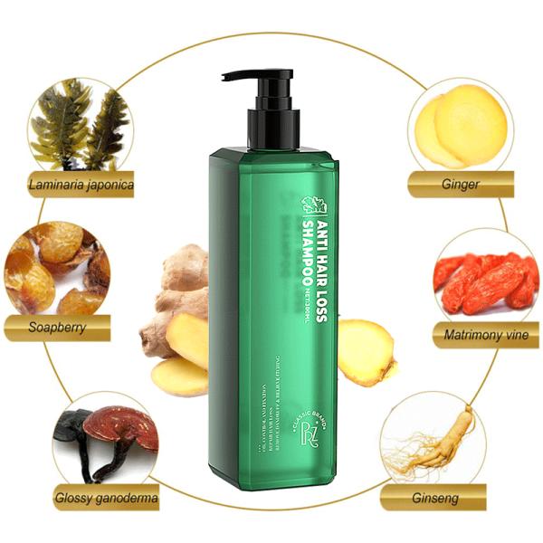 OEM ODM Nourish Hair Care Shampoo Hair Growth Ginger Shampoo