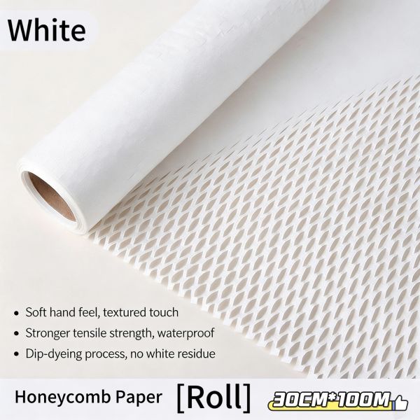 30cm 100m  White Butcher Paper Roll 80g/M2 Kraft Wrapping Paper Roll