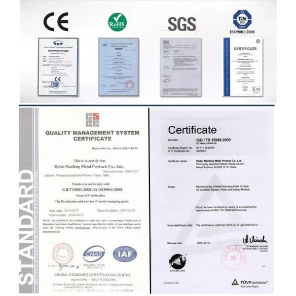 Белая нержавеющая сталь металлическая тяжелая установка соединительной скобки для потребностей клиента