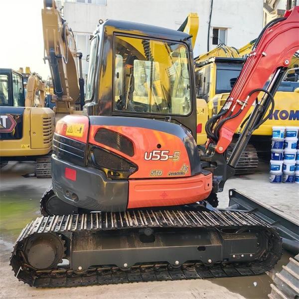Original Hydraulic Valve Mini Crawler Used Excavator Kubota U55 in Shanghai Active