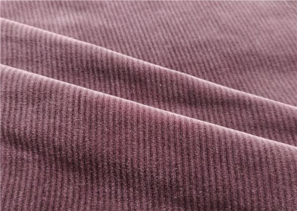 Fabricante Fabricação de tecido de fita de alfinete de fio para vestido / Jersey Velvet Super Soft Spandex Fabrica