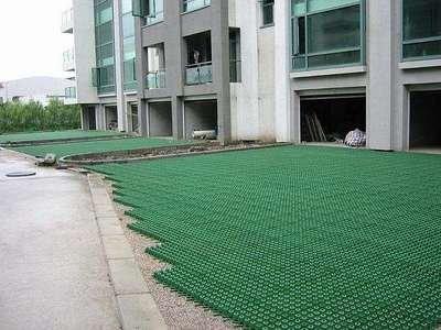 Road HDPE Black Green Gray Diamond Grid Gravel Grid System for Parking Lot and Driveway