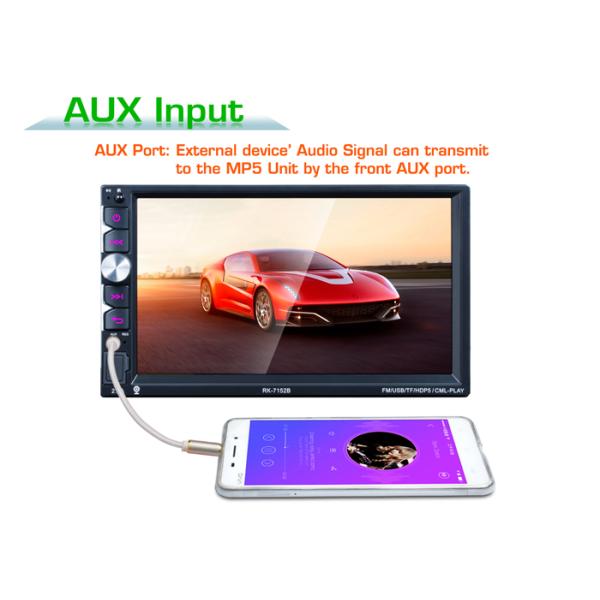 FM Radio 7 Inch Touch Screen Car Stereo USB Bluetooth Double Din Gps Head Unit