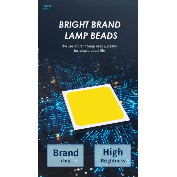 Высокий лумен Долгое рабочее время На улице 50 Вт 100 Вт 150 Вт 200 Вт 250 Вт 300 Вт Полярный светодиод солнечного уличного света батарея