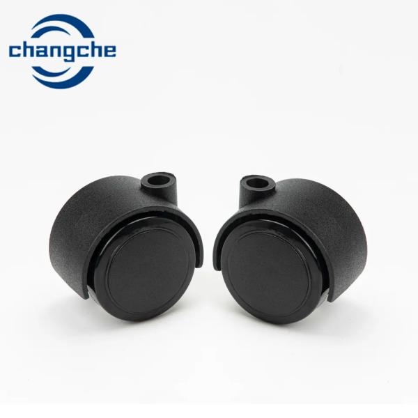 25mm Stem Length Desk Chair Rollers with Top Plate Mounting Type