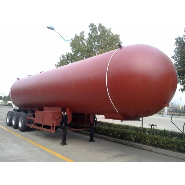 China Manufacturer Customized Cheap High Loading Capacity Heavy Duty 3 Axle LPG Tank Semi Trailer 10-100 cbm capacity for sale