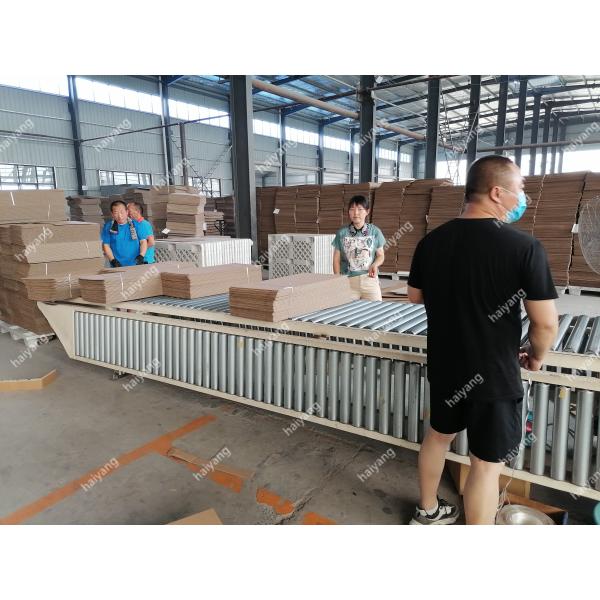 Автоматическая рифленая производственная линия 100m/min Paperboard