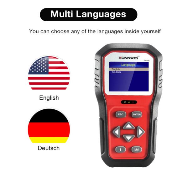 Lecteur de code de scanner de la voiture Obd2 d'Ancel AD530 avec la suggestion de réparation