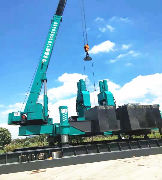 Three Type Hydraulic Piling Machine , Hydraulic Rotary Piling Rig