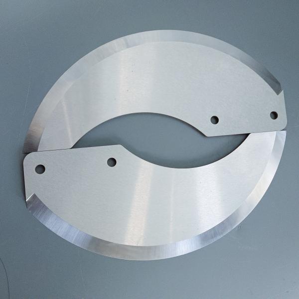 Non Standard Shape Smooth Edge Tool Steel Metal Cutting Industrial Saw Blade ODM