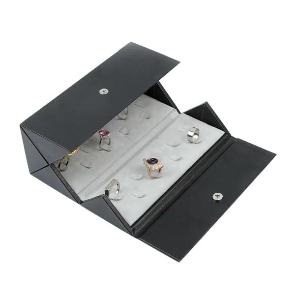 10*5*5cm Magnetic Foldable Custom Cardboard Jewelry Boxes For Ring