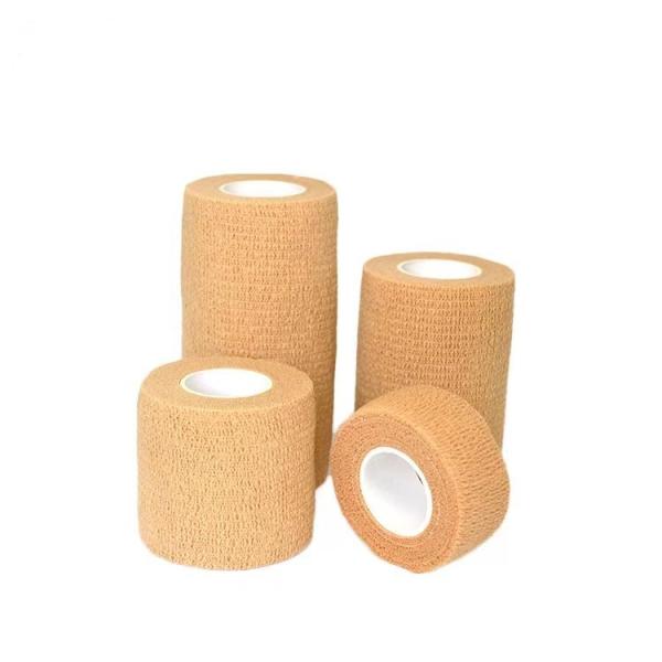 Atadura médica elástica adesiva médica não tecida dos materiais de consumo 15*4.5cm