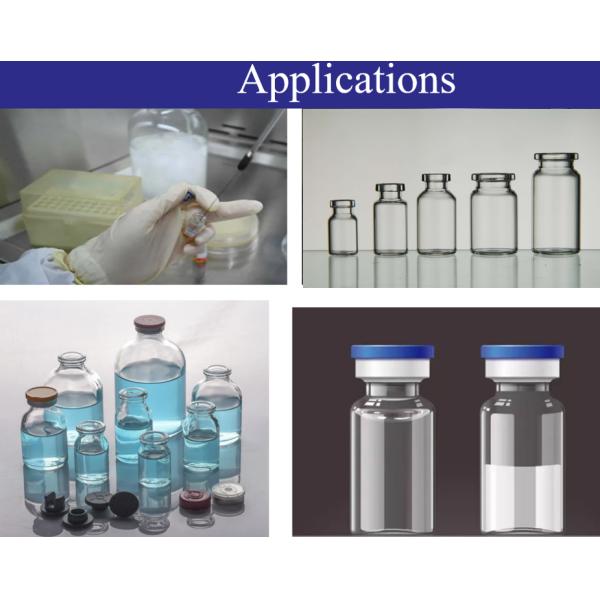 Pharmaceutical Tubular Glass Vial 2 Ml Amber Glass Vials For Antibiotics