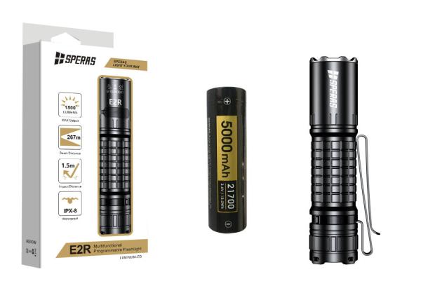 Outdoor Infinity 1500 lumens Charging Torch With Power Bank