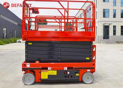 Trabalho aéreo automotor Elevador elétrico de tesoura
