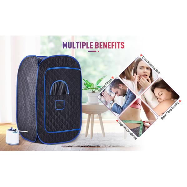 Modern Portable Sauna for Home Office and Travel Home Sauna for Dry Spa and Steam Sauna with Remote Control Steam Tent