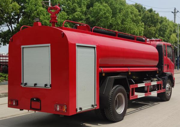 Caminhões de resgate do corpo de bombeiros de 6 rodas e 140 HP com capacidade para água de 8.000 litros