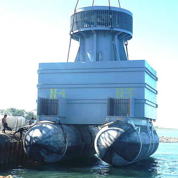 Портативный рюкзак для запуска на воде, природный резиновый рюкзак для запуска судов.