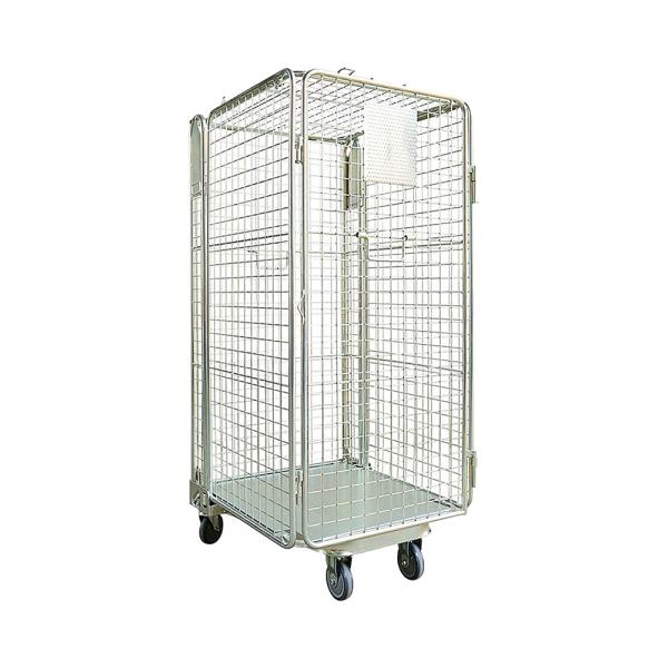 Хранилищный транспорт логистика тележки складной Nestable Roll Container Trolley