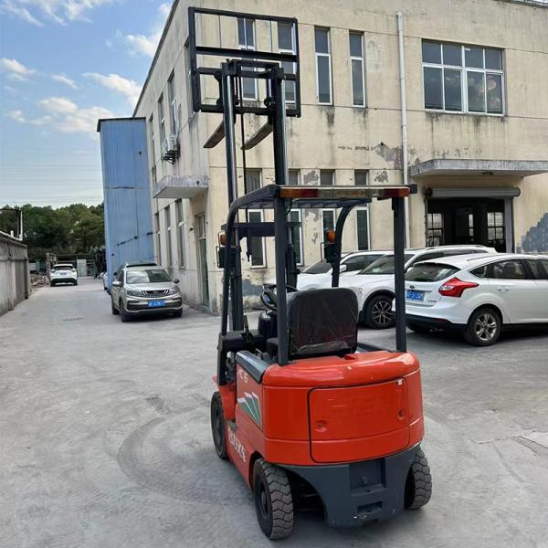 Hydraulic Service Brake 3m CPD15 1.5 Ton Heli Used Electric Forklift for Your Business