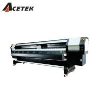 Konica 512 30pl Digital Solvent Printer , Outdoor Vinyl Banner Printing Machine