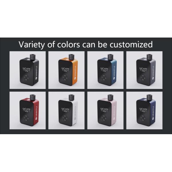 Valve Adapter YANTU K2 120psi Cordless Tire Inflator Digital Mini Electric Air Pump