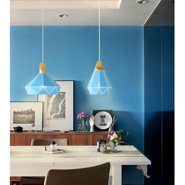 Лампа европейского деревянного утюга современная привесная светлая для гостиницы живущей комнаты столовой