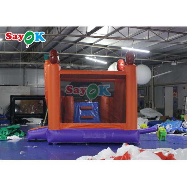 Замок прыжка хеллоуина тыквы раздувной со скольжением раздувным Combos для партии