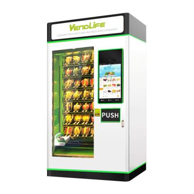 Das bebidas de alta qualidade da garrafa de vidro dos petiscos da chapa metálica de Vendlife máquina de venda automática combinado da água com elevador