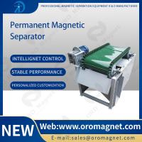 La machine magnétique de ceinture de croix d'électo-aimant de champ ou de séparateur de convoyeur d'Overband pour le fer en plastique de grain de quartz enlèvent