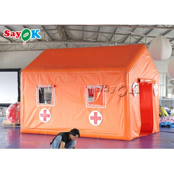 Field Hospital Tent PVC Tarpaulin Emergency Inflatable Medical Tent Waterproof