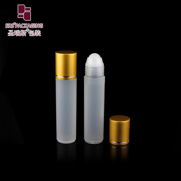 Wholesale frost round shape stock products 30ml empty roller bottle for deodorant