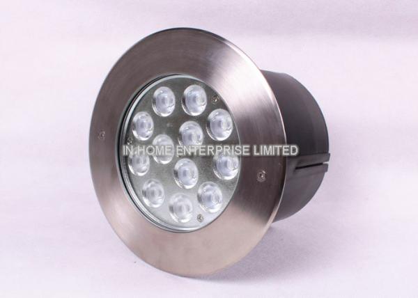 Luz enterrada de alumínio de fundição moderada da luz subterrânea de vidro do diodo emissor de luz 54W