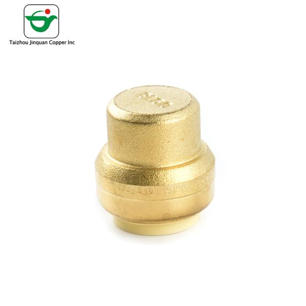Паять латунные штуцеры трубы пригонки нажима дюйма крышек конца 1/2 трубки