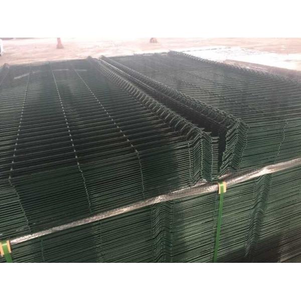 Garden Curved 5mm Powder Coated Wire Fencing 3d V Bend Clear Vu