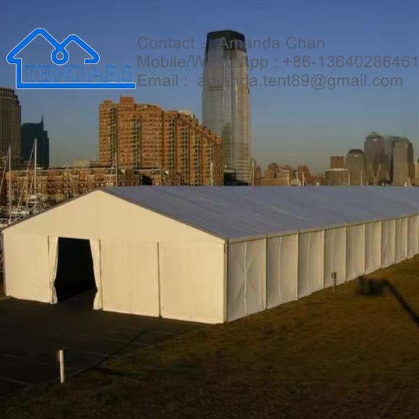 Наружные водонепроницаемые торгово-выставочные надувные палатки Промышленные палатки для хранения алюминия