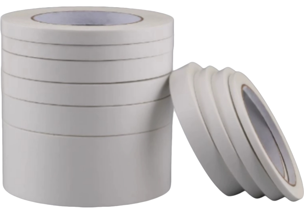Double Sided Adhesive Tape with Tissue Paper Carrier for Versatile Mounting Bonding and Fixing Applications